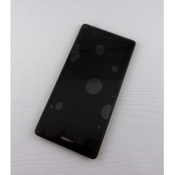 Huawei P9  Ersatzdisplay LCD  Glas Touchscreen mit Rahmen  Fullset Schwarz