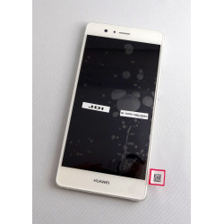 02350SLF Huawei P9 Lite VNS-L31Original Komplett LCD Display+Touchscreen+Akku Weiss