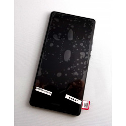 02350TMU  P9 Lite Komplett Front LCD Touchscreen inkl. Akku Weiss