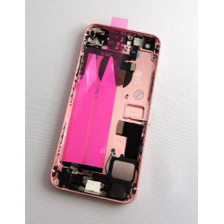 Gehäuse Backcover in Pink mit Elektronik für iPhone SE