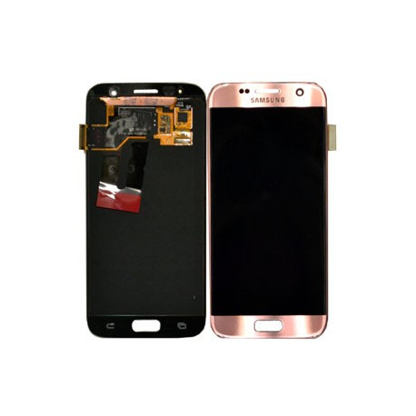 GH97-18523E Original LCD Display Pink für Samsung Galaxy S7 SM-G930F