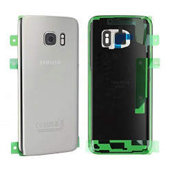 OEM Backcover Akku Deckel in Silber für Samsung Galaxy S7 SM-G930F