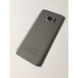 OEM Backcover Akku Deckel in Silber für Samsung Galaxy S7 EDGE