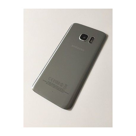 OEM Backcover Akku Deckel in Silber für Samsung Galaxy S7 EDGE