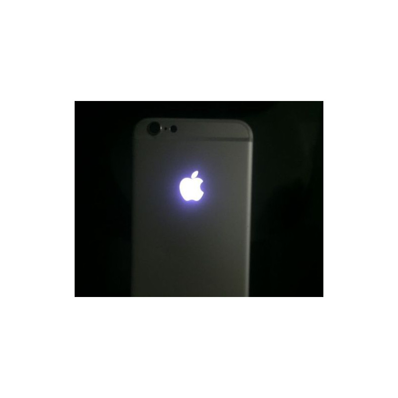 Beleuchtetes Apple Logo LED Glow Logo iPhone 6 Weiss