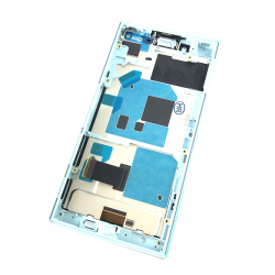 1304-1872 Original LCD DIsplay mit Rahmen in Blau für Sony Xperia X Compact