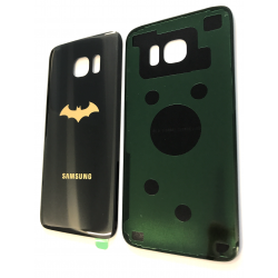 OEM Backcover Akku Deckel in Schwarz Batman Edition  Galaxy S7 EDGE SM-G935F