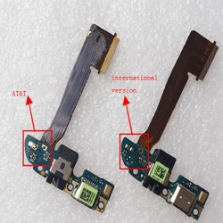 HTC ONE M9 Ladebuchse Flex Micro USB Buchse Mikrofon-Flex Dock Connector (International Version))