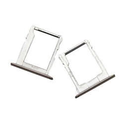 Micro SIM Tray & NANO/SD Card Tray für Huawei Ascend P8 Lite Silver