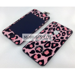 LCD Display Full Set iPhone 4 mit Akkufach Deckel Pink Tiger Muster