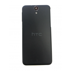Akku Deckel Backcover Rückseite mit Kleber in Schwarz für HTC One E9