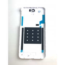 Akku Deckel Backcover Rückseite mit Kleber in Weiss für HTC One E9