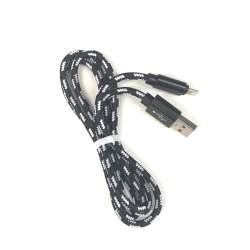 100 cm Apple Lightning USB Kabel in Schwarz
