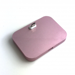 Ladestation Mikro-USB in Pink
