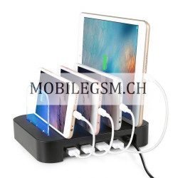 4 Ports Support Travel Charger Ladestation