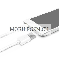 30 CM Micro PVC USB Data Kabel in Weiss