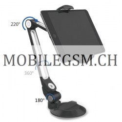 LD203A Tablet Halterung in Schwarz