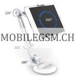 LD205A Tablet/Smartphone Halterung in Weiss
