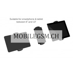 LD-T2 Tablet/Smartphone Halterung in Schwarz