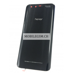 Akku Deckel Backcover Rückseite mit Kleber in Schwarz für Huawei Honor 9