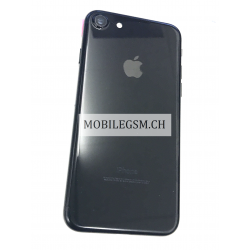 Backcover Gehäuse in Black Jet für iPhone 7 mit Elektronik