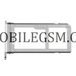 OEM Simkarten-Halter Weiss SM-G930F Galaxy S7