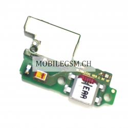 02351FAQ Flex Board Micro USB Connector, Microphone, Antenna für Huawei P10 Lite Dual Sim (WAS-L21)