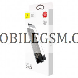 Baseus PET Soft 3D Panzerglas in Schwarz für iPhone 7 / 8 PLUS  SGAPIPH8P-PE01