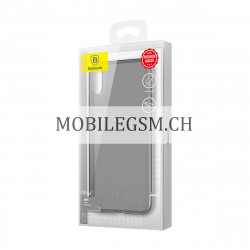 Baseus Clear TPU Schutzhülle für iPhone X in Grau ARAPIPHX-B01