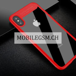 Baseus Suthin Schutzhülle für iPhone X in Rot ARAPIPHX-SB09