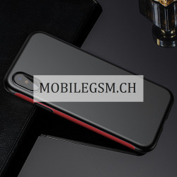 Baseus Bumper Schutzhülle für iPhone X in Rot WIAPIPHX-BM09