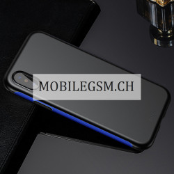 Baseus Bumper Schutzhülle für iPhone X in Blau WIAPIPHX-BM15
