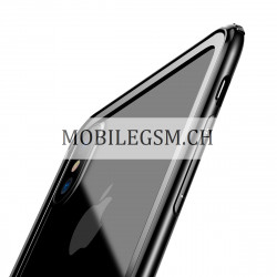 Baseus Ultra Slim Schutzhülle für iPhone X in Schwarz FRAPIPHX-01