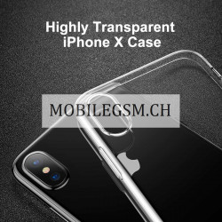 Baseus Clear TPU Schutzhülle für iPhone X in Transparent ARAPIPHX-B02