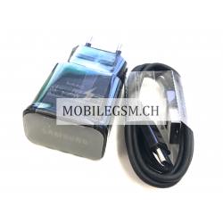 OEM Samsung Ladegerät Type-C USB in Schwarz