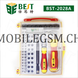BST-2028A 62-in-1 Dual Laufwerk Schraubendreher Set für Handys, Tablets, Gamepad und Laptop