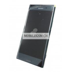 1307-9860 LCD Display für Sony Xperia XZ Premium (G8141) in Schwarz/Grün
