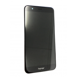 02351FQU Original Display mit Rahmen für Huawei Honor 8 Pro / V9 in Schwarz