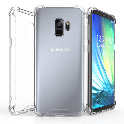 Transparent, Silikon Etui für Samsung S9