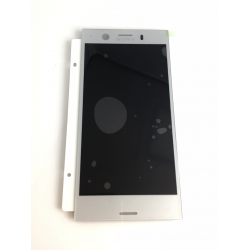 1310-0316 Display LCD + Touchscreen Silber Sony Xperia XZ1 Compact G8441