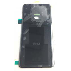 GH82-15875A Original Rückseite Akkudeckel Backcover mit Kleber Galaxy S9 SM-G960F Schwarz (Midnight Black)