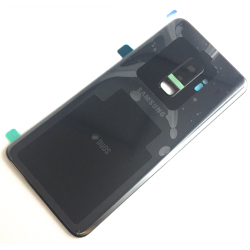 GH82-15660A Original Rückseite Akkudeckel Backcover mit Kleber Galaxy S9 Plus SM-G965F Schwarz (Midnight Black)