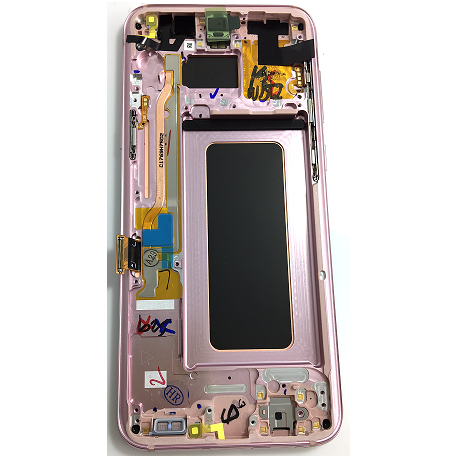 GH97-20470E LCD Display mit Rahme für Samsung G955F Galaxy S8 Plus Rose