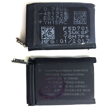 A1578 Replacement Battery für Apple Watch 38mm 1st Generation A1553 A1578 Smart Watch