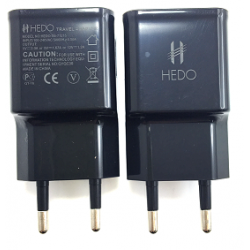 USB HEDO Qualcomm Quick Charge 3.0 2A Stecker in Schwarz