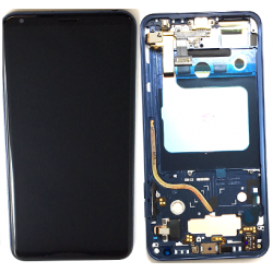ACQ89663134 Komplett Display LCD + Touchscreen für LG H930 V30 in Blau