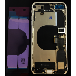 Backcover Gehäuse mit Elektronik für iPhone 8 PLUS in Weiss