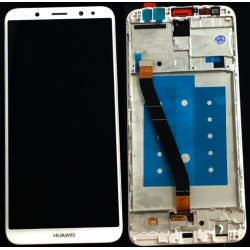 LCD Display komplett mit Elektronik für Huawei Mate 10 Lite in Weiss