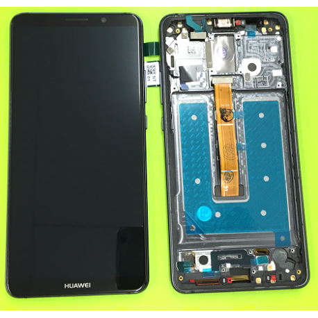 LCD Display mit Rahmen für Huawei Mate 10 Pro in Schwarz
