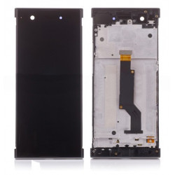 OEM LCD Display Screen Replacement mit Rahmen für Sony Xperia XA1 in Schwarz